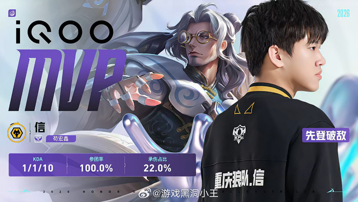 华体会APP-狼队1比0胜好厚米，信获鲁班大师MVP|重庆狼队|电竞赛事讨论|小局|比分_新浪体育_新浪新闻